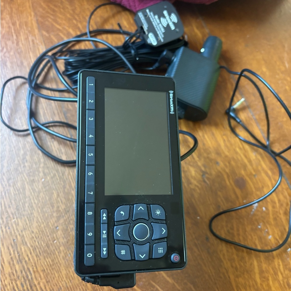 Black Portable Audio Player by